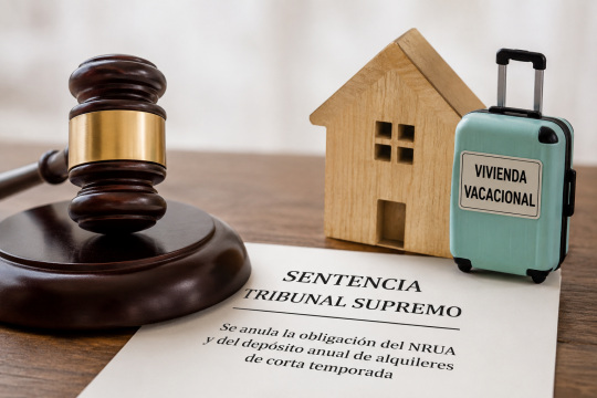 El Tribunal Supremo anula la obligación del NRUA. The Supreme Court annuls the obligation of the Unique Land Registry Number